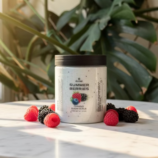 Summer Berries Foaming Sugar Scrub