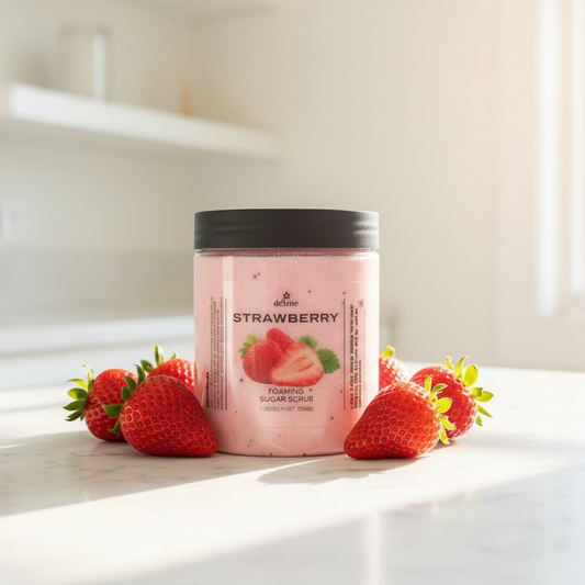 Strawberry Foaming Sugar Scrub