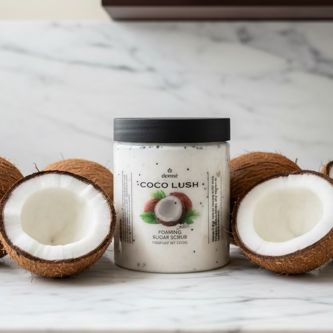 Coco Lush Foaming Sugar Scrub